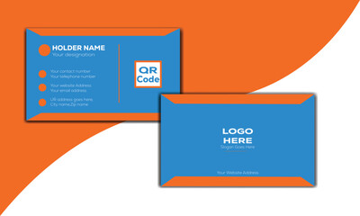 Professional corporate business card design for personal and industry identity.