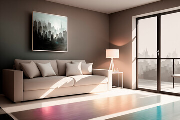 Generative concept art illustration. Generative ai.