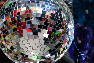 Boule à facette disco.