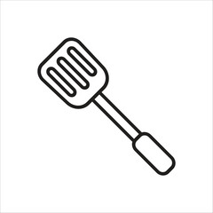 spatula icon simple design art eps 10