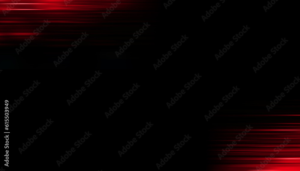 Poster abstract background blurred red colorful rays light on black with the gradient texture lines effect 
