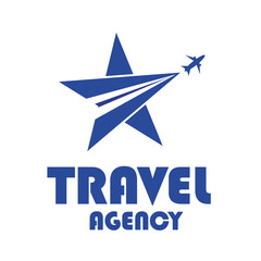 Tourism, unique, hiking, adventure, travel agency logo design