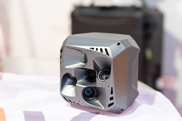 Camera for precise geodesic for drones and aerial photography