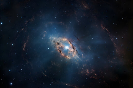 Generative ai universe space galaxy stars © gaukharyerk