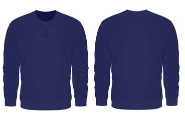 Blue  top blazer. vector illustration