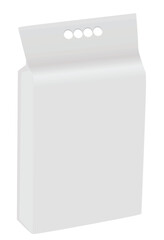 Plastic bag template. vector illustration