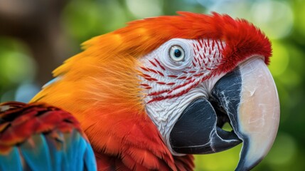 Obraz premium Generative AI, Paradise Parrot