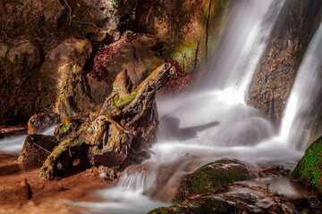 menotre waterfalls, pale,foligno, Perugia, Umbria, italy