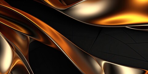 Generative AI illustration of abstract luxury background design. Digital illustration, 3D style.