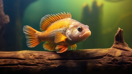 Closeup of a Perch Fish