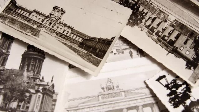 Photographs of Berlin prewar and postwar ww2