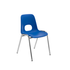 Chair for children isolated on white background    