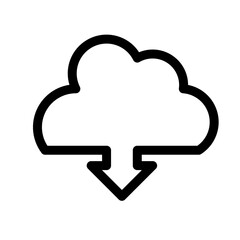 download from cloud icon