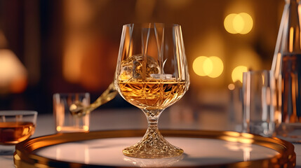 glass of cognac