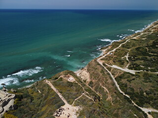 CASTLE ON CLIF DRONE VIEW