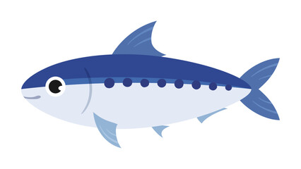 かわいいイワシのイラスト