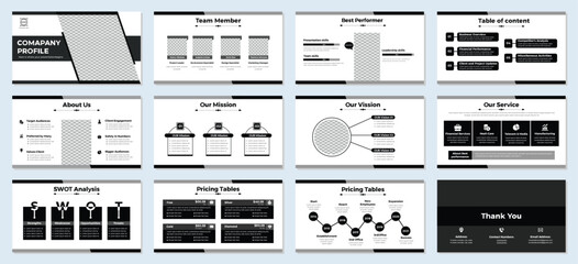 Company Profile Presentation Template
