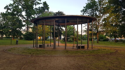 pavillon im friedenspark Frankenberg/Sachsen