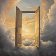 open door to the sky