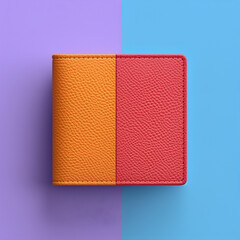 wallet minimalist illustration