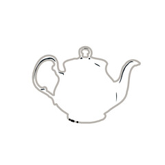 Color sketch of a drinking water jug ​​with transparent background