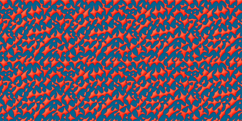 Red texture with ultramarine bacround