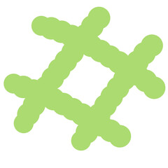 Hashtag Line Collection Illustration Icon Decorate Bubble note paper journal daily planner stickers note Background texture line wallpapers work flower