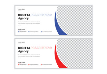 Business Facebook cover design template