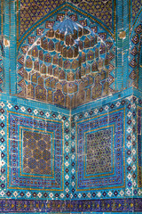 Shahi Zinda Mausoleum complex, Samarkand, Uzbekistan