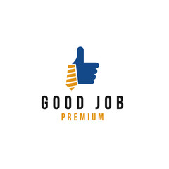 Good Job Logo Design Concept Vector Illustration Symbol Icon