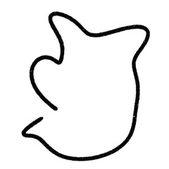 Squiggly line Collection Illustration Icon Shape Line Office Office Worker colorful Pattern Sticker Bubble note paper journal daily planner