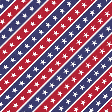 4th of july diagonal american flag star pattern background 