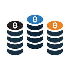 Bitcoin, digital currency, bitcoin wallet, cryptocurrency icon