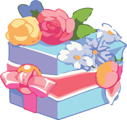present, gift, box, surprise, birthday, ribbon, bow