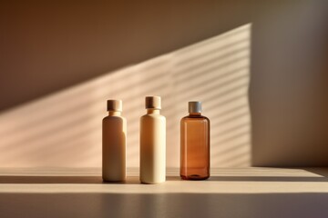 Mock up Minimalist Product Serum Skincare Purfume Bottle Tube Cosmetic Soap Spa Backdrop Background Neutral Minimalist Simple Minimal Color, Beige, Tan, White
