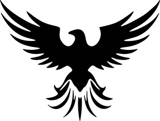 eagle with wings