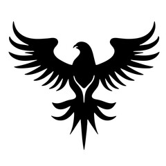 eagle with wings