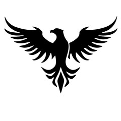 Fototapeta premium eagle with wings