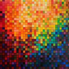 abstract background with squares