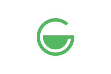 Initial Letter G Logo Design Vector 