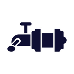 Fishing Reel, Modern fishing reel icon