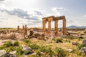 Blaundus - Blaundos ancient city in Usak City © YASAR
