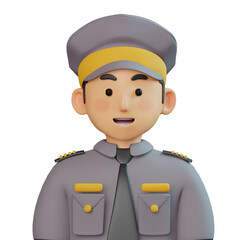 Police Man 3D Avatar