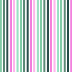 Abstract geometric seamless pattern.Pink green Vertical stripes. Wrapping paper. Print for interior design and fabric. Kids background. Backdrop in vintage and retro style.