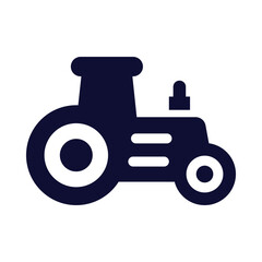 Farm Machinery, Tractor, Wheeled tractor, Agriculture, Farm, Work tractor icon