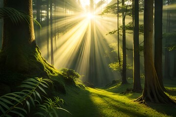 Enchanted Wilderness: Sun-kissed Serenity