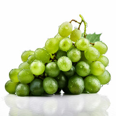 Obraz premium ripe grapes hanging from a vine , AI generated