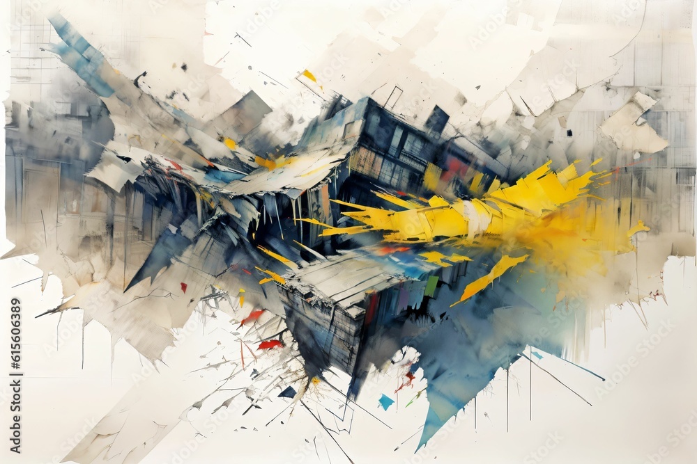 Poster abstract grungy texture illustration digital art pattern wallpaper colorful background artwork gener