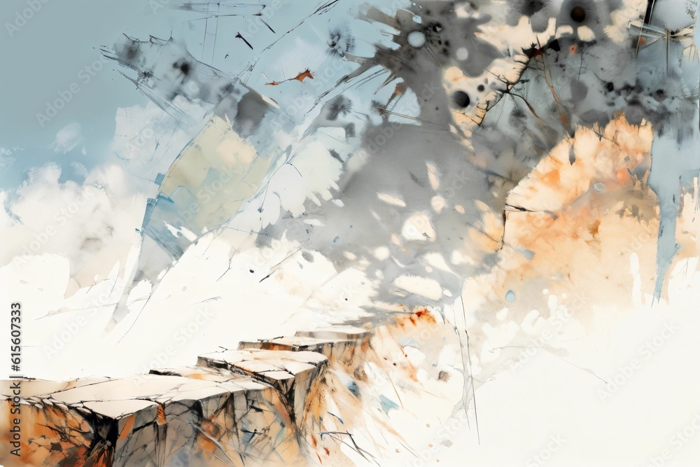 Aufkleber abstract grungy texture illustration digital art 
pattern wallpaper colorful background artwork generative ai