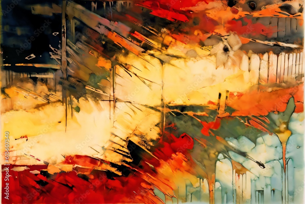 Aufkleber abstract grungy texture illustration digital art 
pattern wallpaper colorful background artwork generative ai
